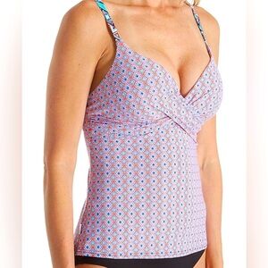 🌾 Sanibel wave tankini top